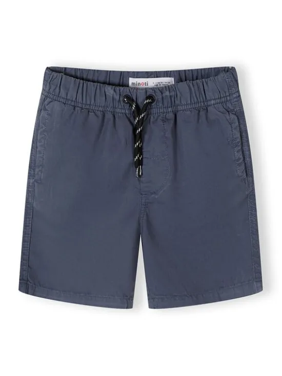 minoti Szorty 29SHORT258 Szary Regular Fit