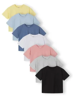 minoti T-Shirt NOSGTEE157 Różowy Regular Fit