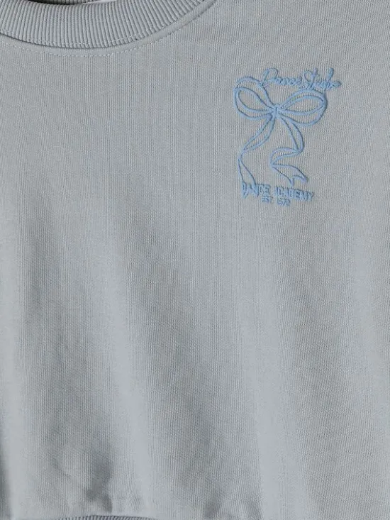 minoti Zestaw 30FLEECE161 Błękitny Regular Fit