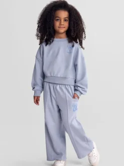 minoti Zestaw 30FLEECE161 Błękitny Regular Fit