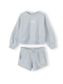 minoti Zestaw 30FLEECE168 Błękitny Regular Fit