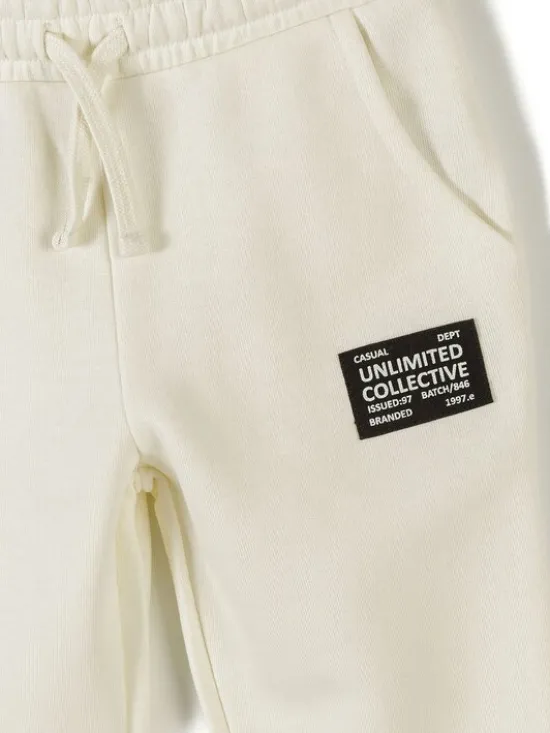minoti Zestaw 29FLEECE257 Écru Regular Fit
