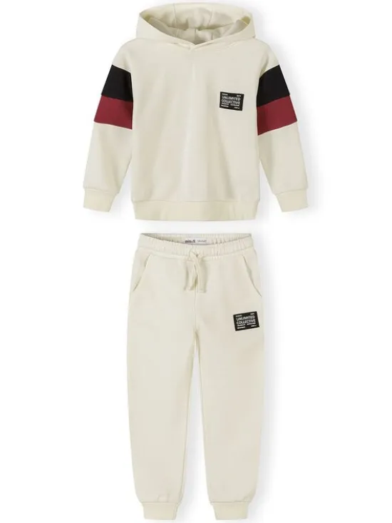minoti Zestaw 29FLEECE257 Écru Regular Fit
