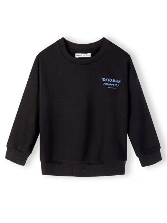 minoti Zestaw 29FLEECE267 Czarny Regular Fit