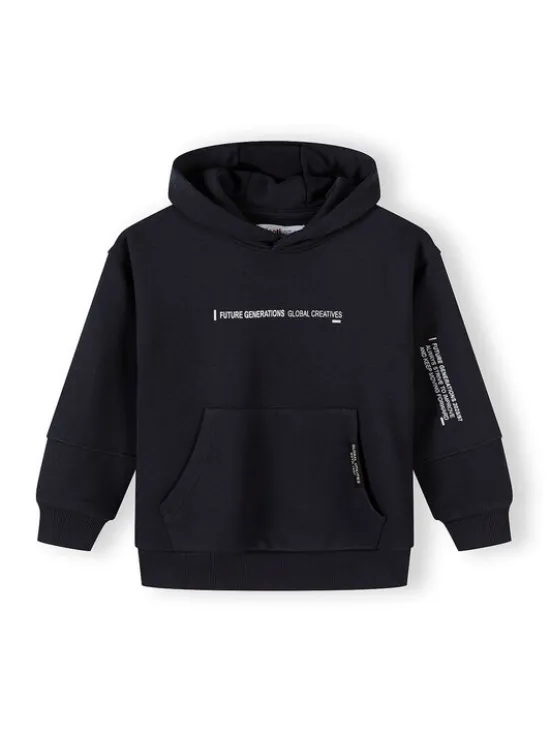 minoti Zestaw 29FLEECE260 Czarny Regular Fit