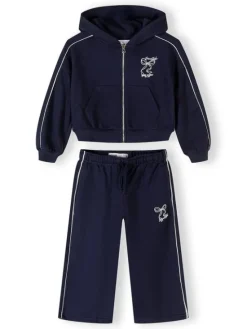 minoti Zestaw 30FLEECE164 Granatowy Regular Fit