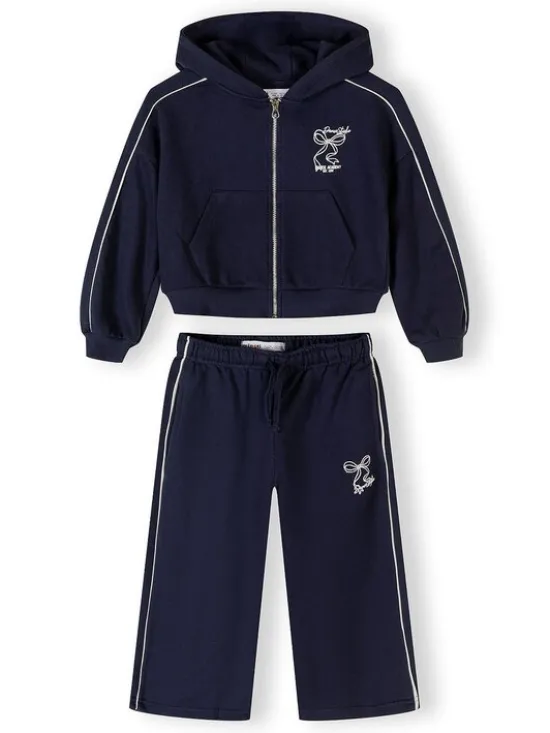 minoti Zestaw 30FLEECE164 Granatowy Regular Fit