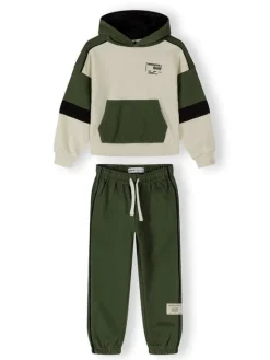 minoti Zestaw 29FLEECE263 Khaki Regular Fit