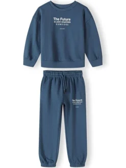 minoti Zestaw 29FLEECE266 Niebieski Regular Fit