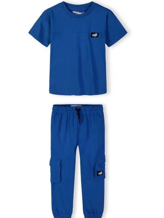 minoti Zestaw 29FLEECE261 Niebieski Regular Fit