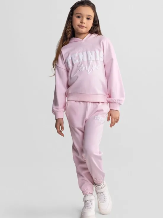 minoti Zestaw 30FLEECE160 Różowy Regular Fit