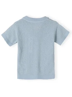 minoti Zestaw 29KNIT200 Błękitny Regular Fit