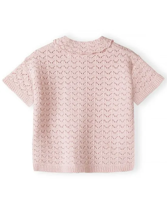 minoti Zestaw 30KNIT150 Różowy Regular Fit