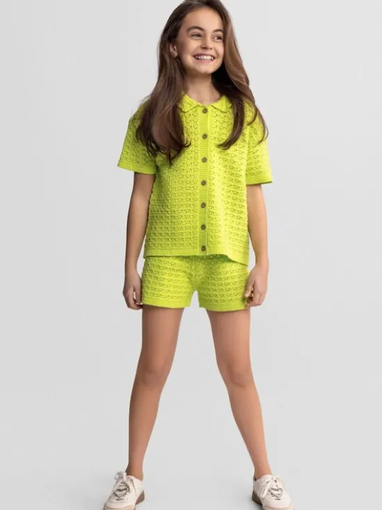 minoti Zestaw 30KNIT151 Zielony Regular Fit