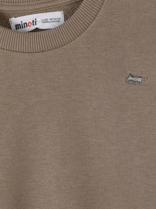 minoti Zestaw NOSFLEECE200 Écru Regular Fit