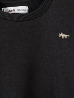 minoti Zestaw NOSFLEECE203 Czarny Regular Fit