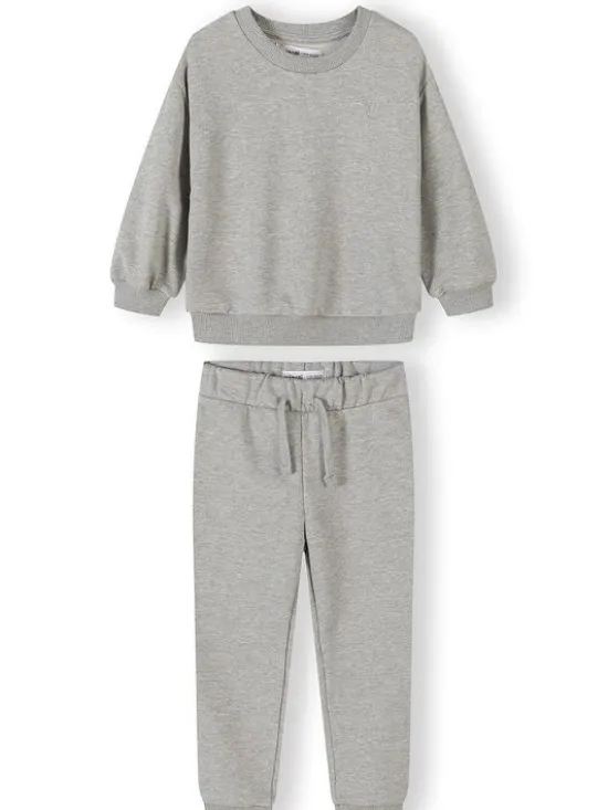 minoti Zestaw NOSFLEECE101 Szary Regular Fit