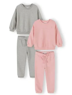 minoti Zestaw NOSFLEECE101 Szary Regular Fit