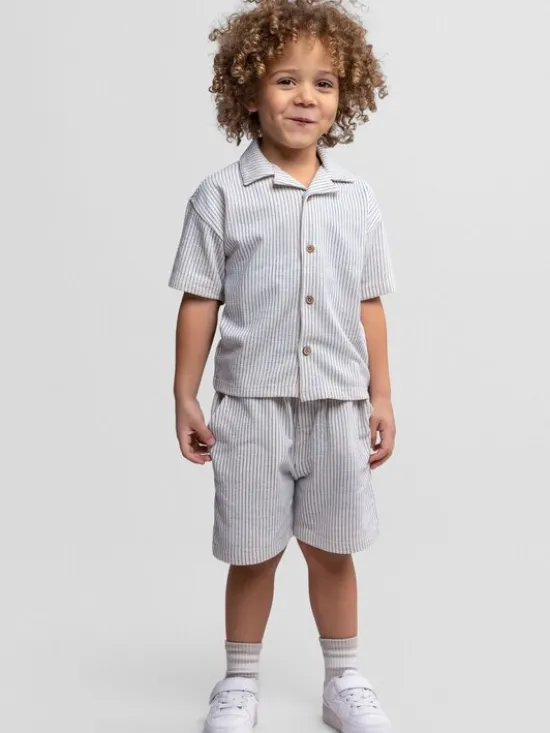 minoti Zestaw 29SET209 Écru Relaxed Fit
