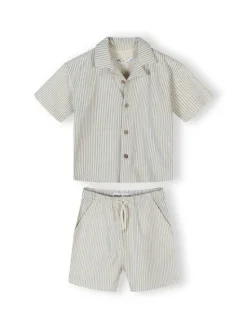 minoti Zestaw 29SET209 Écru Relaxed Fit