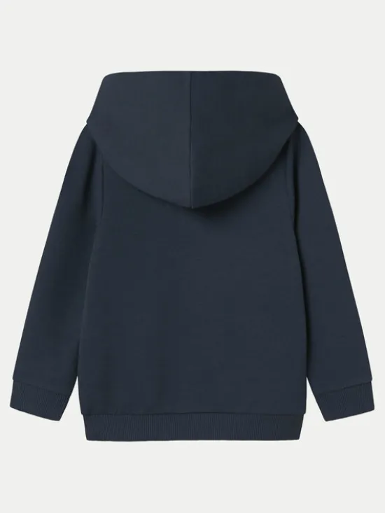 NAME IT Bluza 13238731 Granatowy Regular Fit