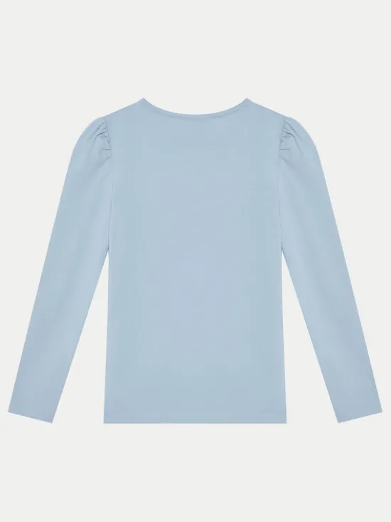 NAME IT Bluzka 13238278 Błękitny Regular Fit