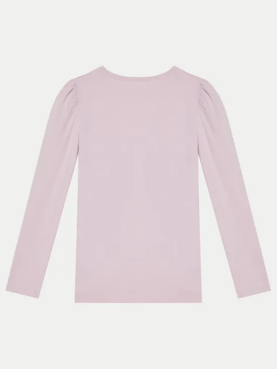 NAME IT Bluzka 13238278 Różowy Regular Fit