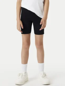 NAME IT Komplet szortów sportowych Vivian 13191810 Czarny Slim Fit