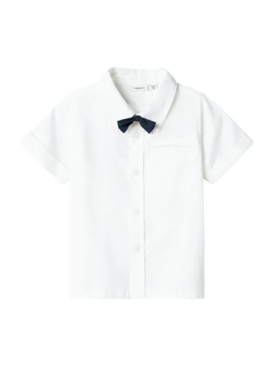 NAME IT Koszula Demolle 13227250 Biały Regular Fit