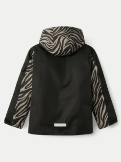 NAME IT Kurtka narciarska 13228951 Brązowy Regular Fit