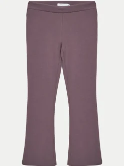 NAME IT Spodnie materiałowe 13177337 Fioletowy Bootcut Fit
