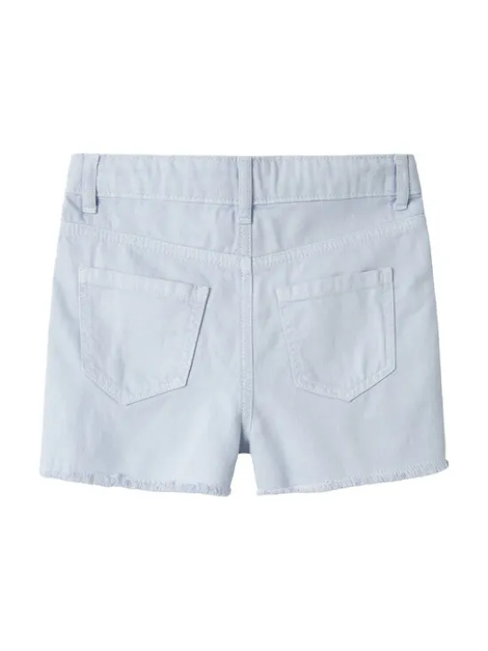 NAME IT Szorty jeansowe 13239003 Błękitny Mom Fit