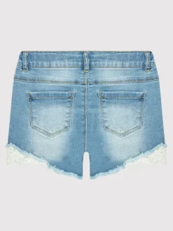 NAME IT Szorty jeansowe 13197440 Niebieski Slim Fit