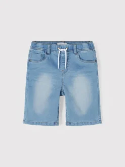 NAME IT Szorty jeansowe 13197241 Niebieski Regular Fit