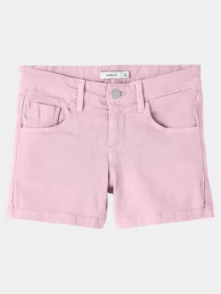 NAME IT Szorty jeansowe Nkfrose 13212157 Różowy Regular Fit