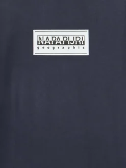 Napapijri Bluzka S-Chamois NP0A4HYK D Granatowy Regular Fit