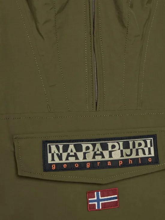 Napapijri Kurtka anorak Rainforest Sum 4 NP0A4GGD Zielony Regular Fit
