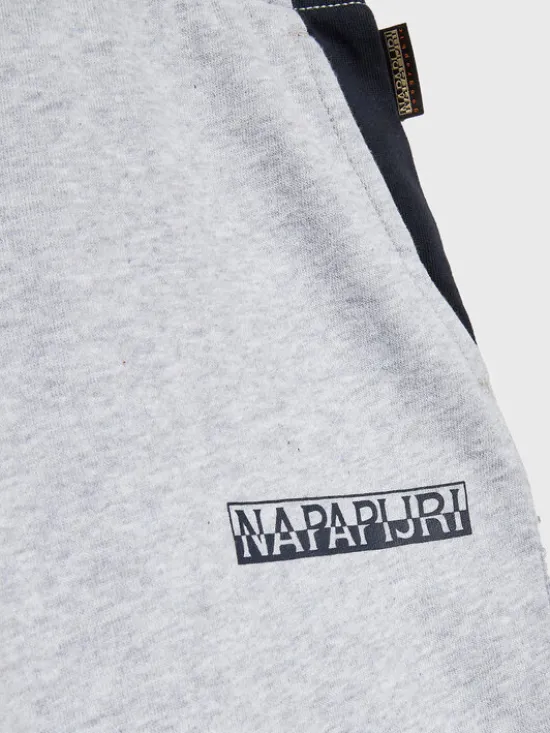 Napapijri Szorty materiałowe Pinta NP0A4GX8 M Szary Regular Fit