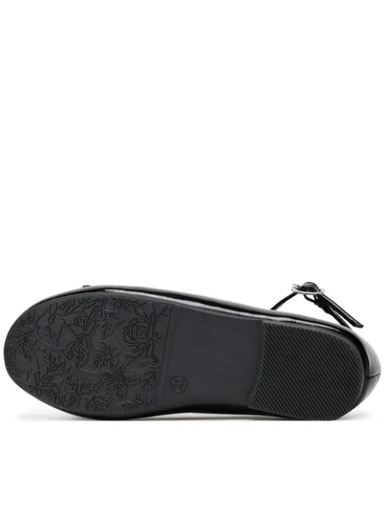 Nelli Blu Baleriny CM210410-4 Czarny