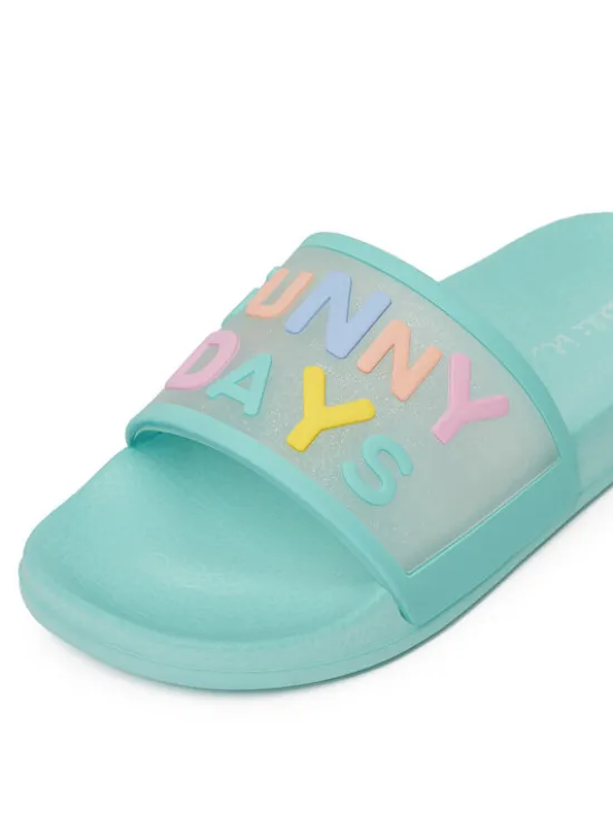 Nelli Blu Klapki P4240032K Zielony