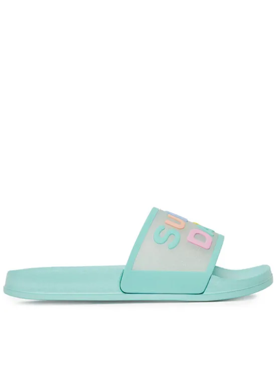 Nelli Blu Klapki P4240032K Zielony
