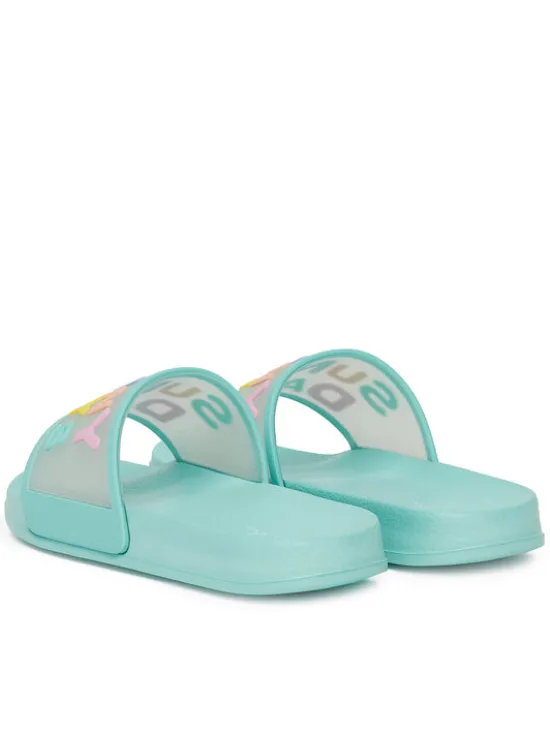 Nelli Blu Klapki P4240032K Zielony