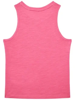 Original Marines Komplet top i spodenki DFP3222CF Różowy Regular Fit