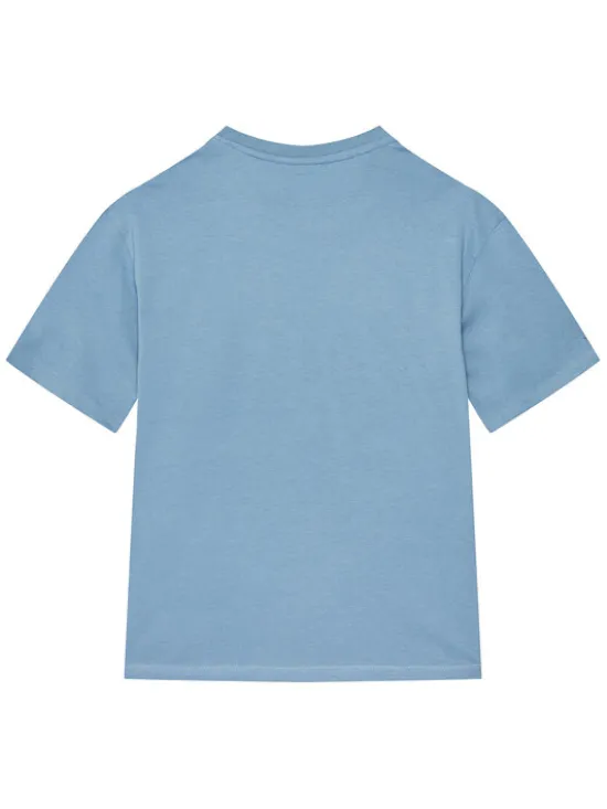 Original Marines Komplet t-shirt i spodenki DFP4219YM Niebieski Regular Fit