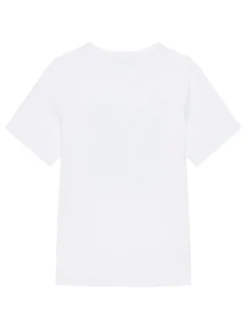 Original Marines Komplet t-shirt i spodenki DFP4218YM Biały Regular Fit