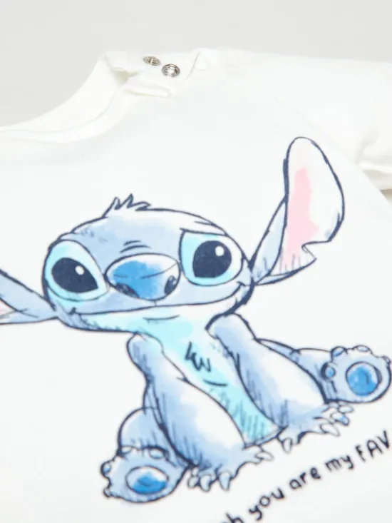 OVS Bluzka DISNEY 1615077 Biały Regular Fit