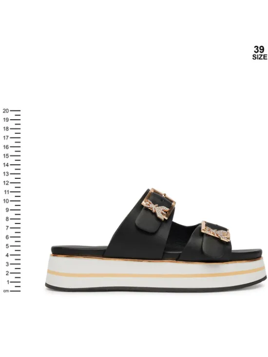 Patrizia Pepe Klapki PPJ389/31 Czarny
