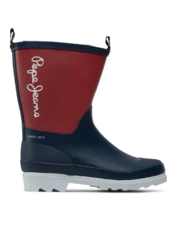 Pepe Jeans Kalosze Storm Basic PBS50097 Granatowy