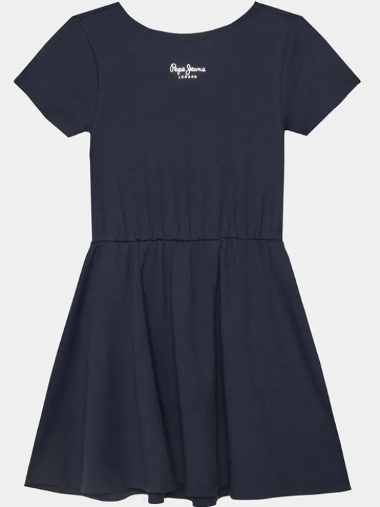 Pepe Jeans Sukienka letnia Olya PG951663 Granatowy Regular Fit