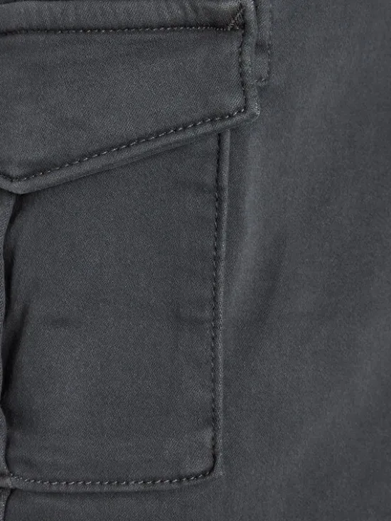 Pepe Jeans Szorty materiałowe Ted PB800790 Szary Regular Fit